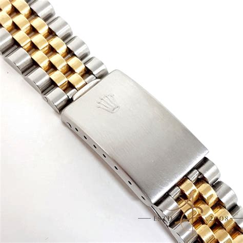 rolex two-tone gold stainless steel bracelet|genuine rolex bracelets.